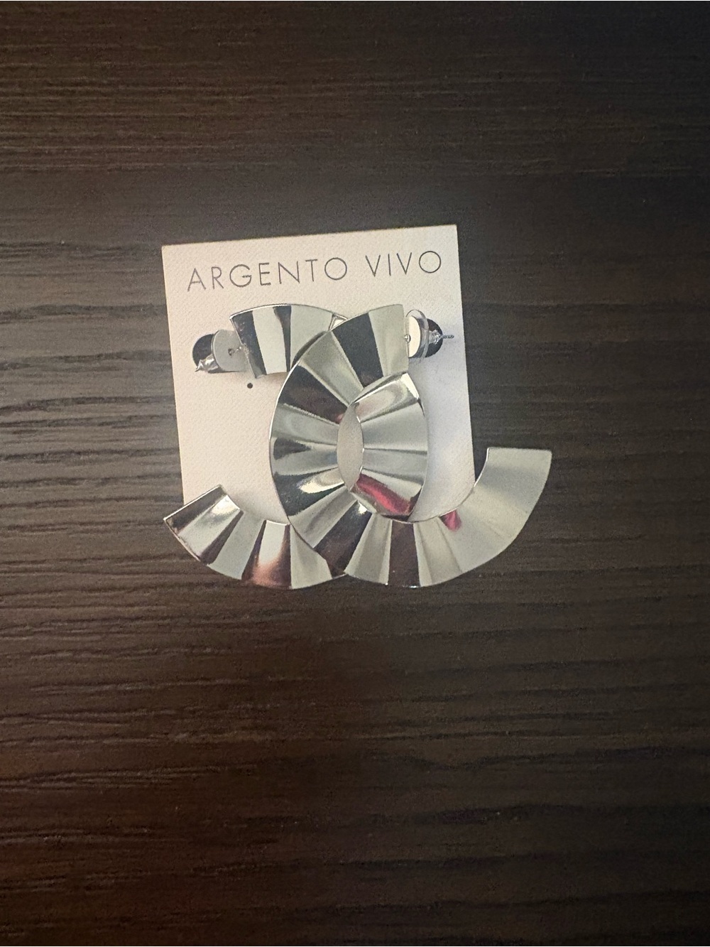 NEW Argento Vivo Silver Statement Earrings